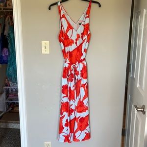 A line midi dress